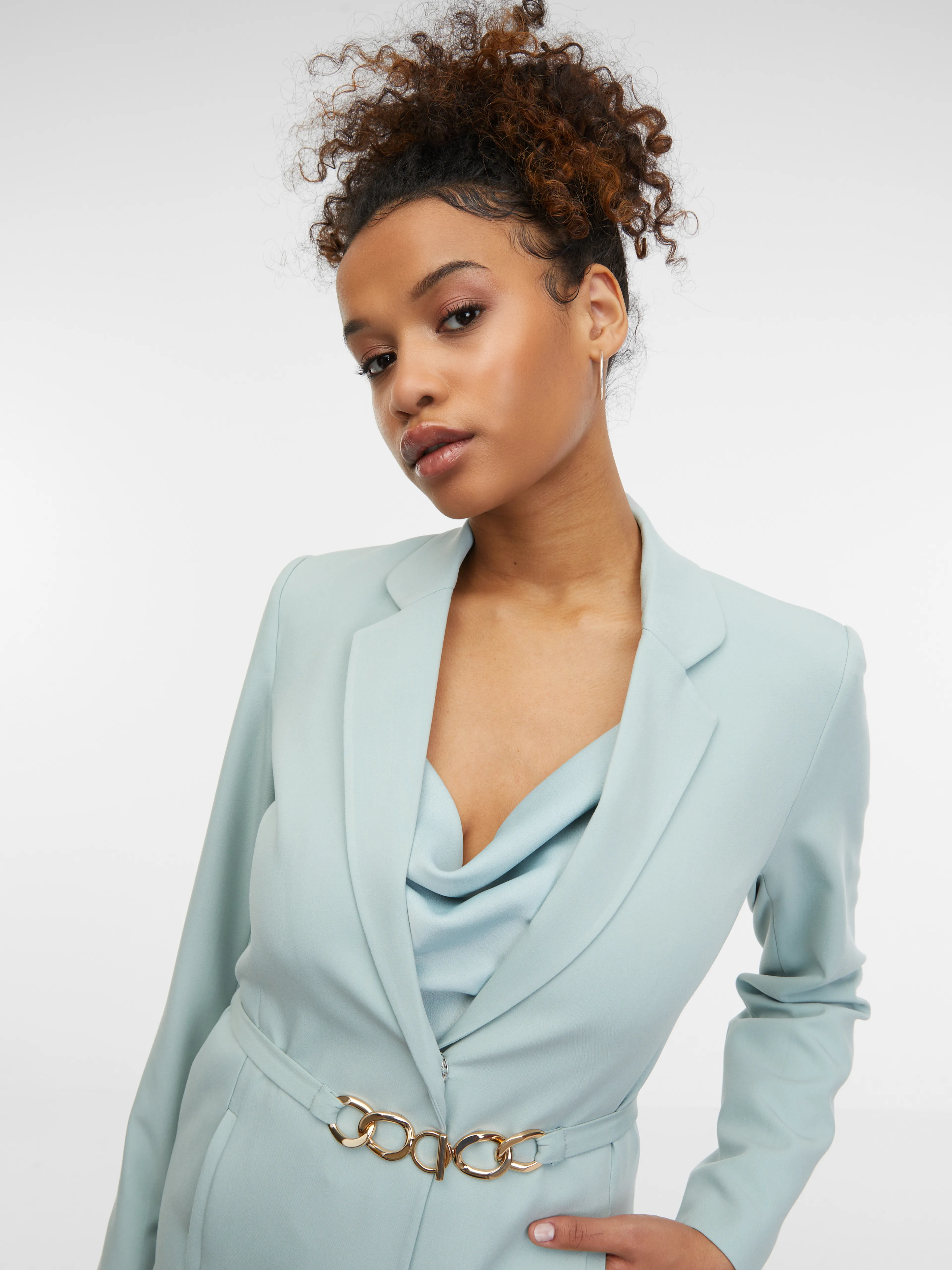 Mintfarbene Damenjacke ORSAY
