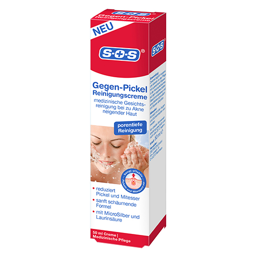 SOS GEGEN Pickel Reinigungscreme  50 ml  Creme