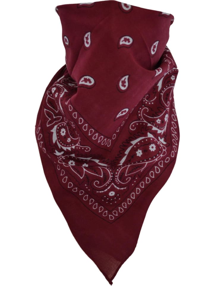 Normani Outdoor Sports 3 Bandana Kopftuch in Burgund/Schwarz günstig kaufen onesize