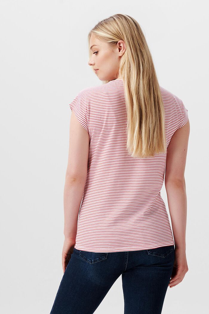 T-Shirt mit Streifen, Bio-Baumwolle