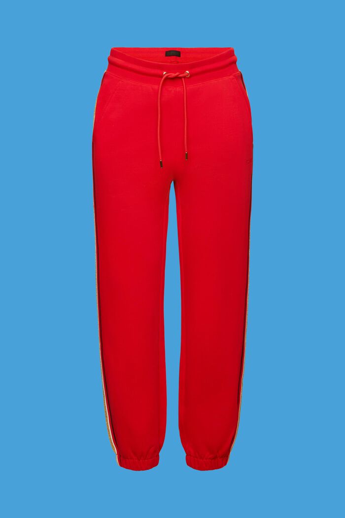 Gestreifte Trackpants aus Baumwolle