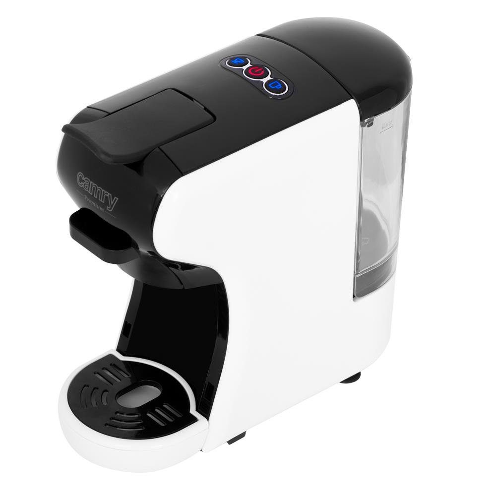 Camry Espressomaschine Multi-Kapsel-Espressomaschine CR 4414, Weiß Kaffeemaschine Kapselmaschine