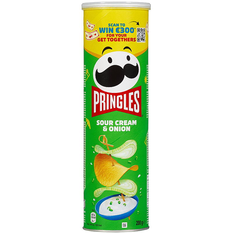 Pringles Pringles 200 g, Sourcream & onion