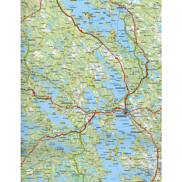 Finnland 1 : 500 000 - Straßenkarte