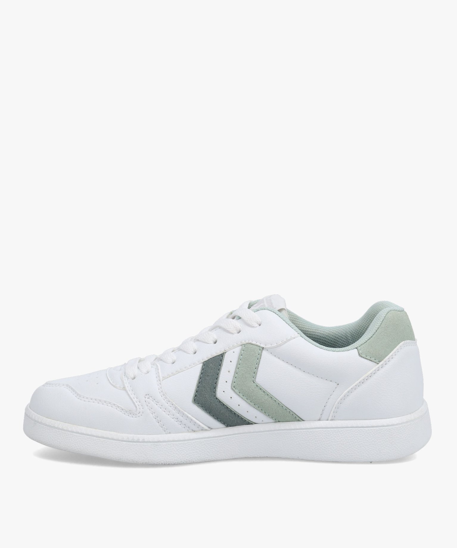 Baskets femme à bandes contrastantes – Hummel HandPerfekt blanc | GEMO
