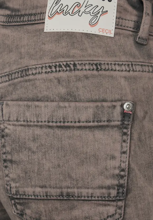 CECIL Farbige Slim Fit Jeans