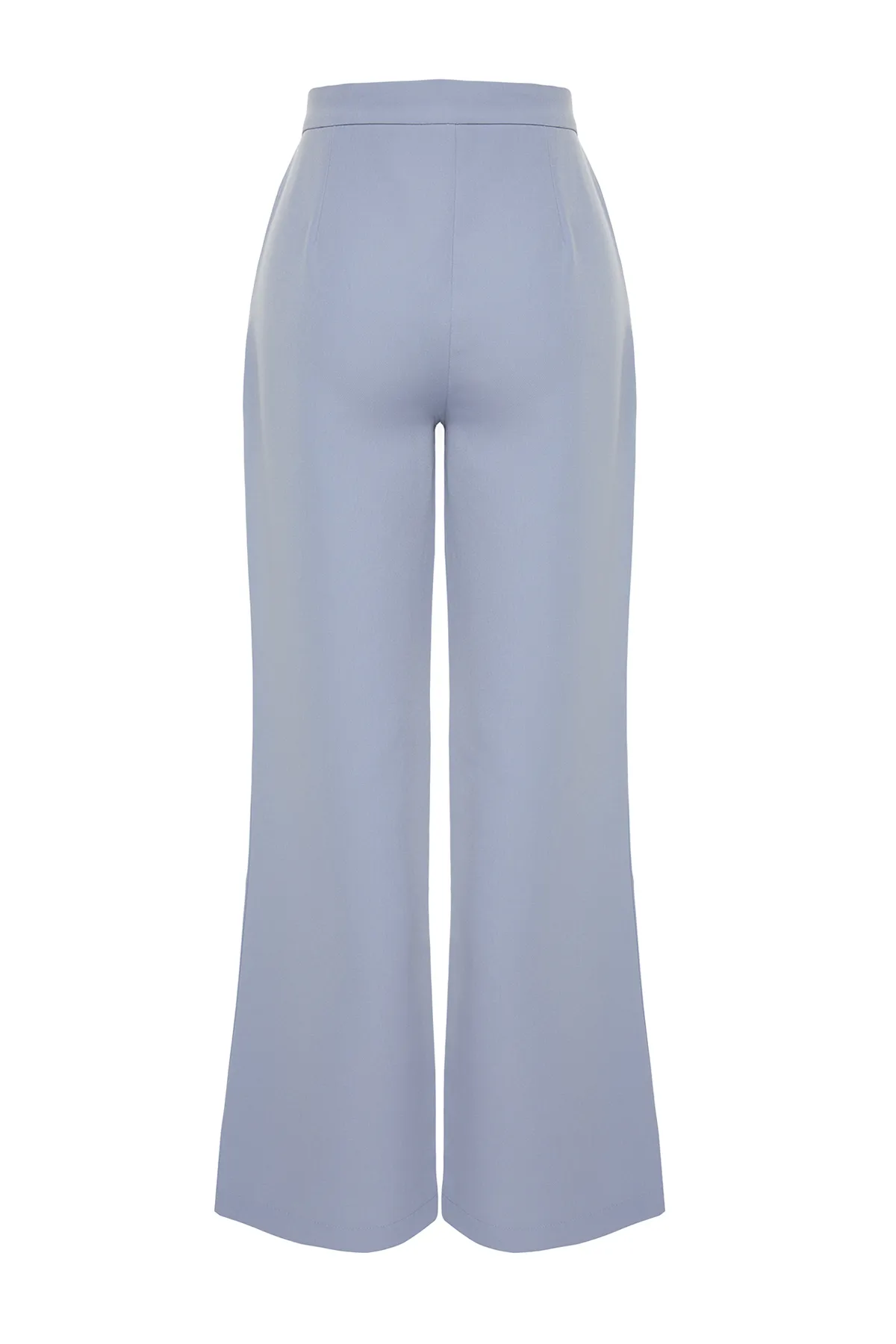 Trendyol Collection  Hellblaue Hose mit weitem Bein TWOAW22PL0139