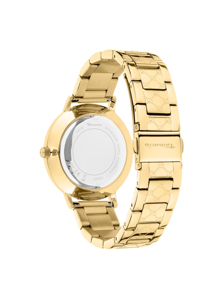 Tamaris Armbanduhr in gold günstig kaufen onesize