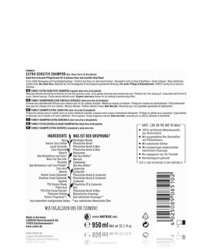 Sante Bio-Aloe Vera & Bisabolol Family Extra Sensitiv Shampoo Haarshampoo 950 ml