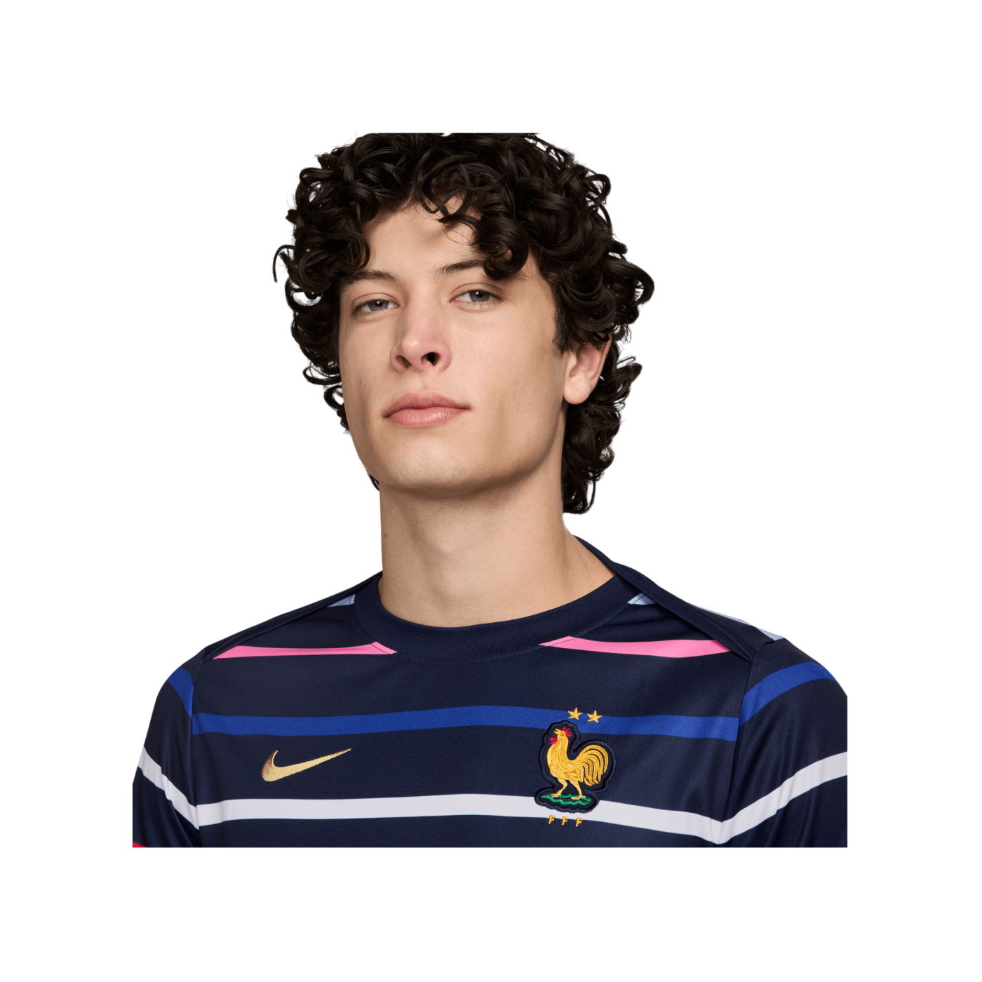 Nike Frankreich Prematch Shirt EM 2024 Blau F499