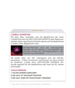 L'Oréal Paris Anti-Falten Experte 45+ Retino Peptide Gesichtscreme-50 ml