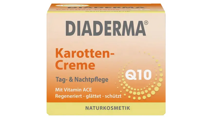 Diaderma Tages- und Nachtpflege Karotten-Creme Q10 50 ml