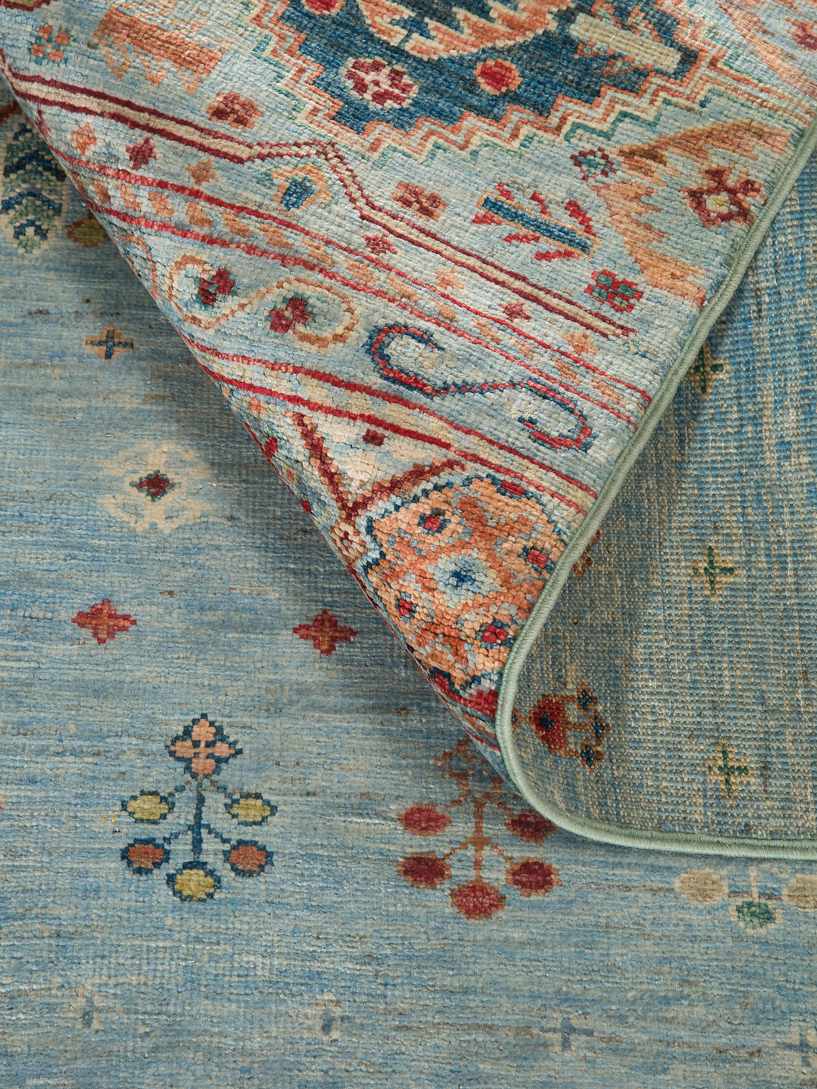Chobi Schal ca. 173 x 241 cm, Unikat / Einzelstück