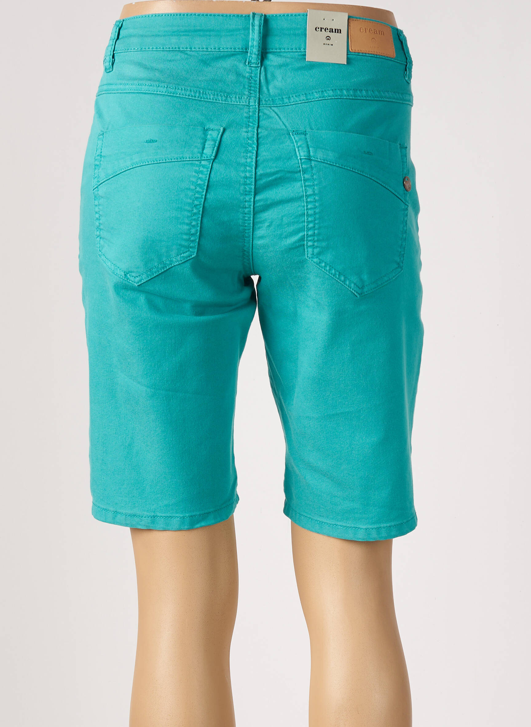 Cream Bermudas Femme couleur bleu