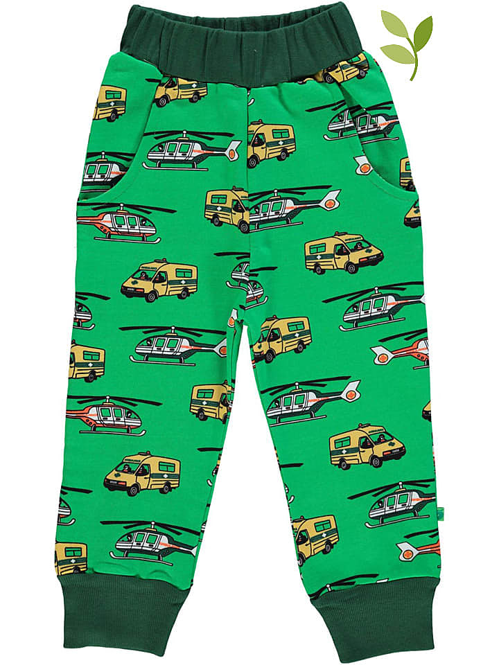 Småfolk Sweathose in Grün günstig kaufen 110/116
