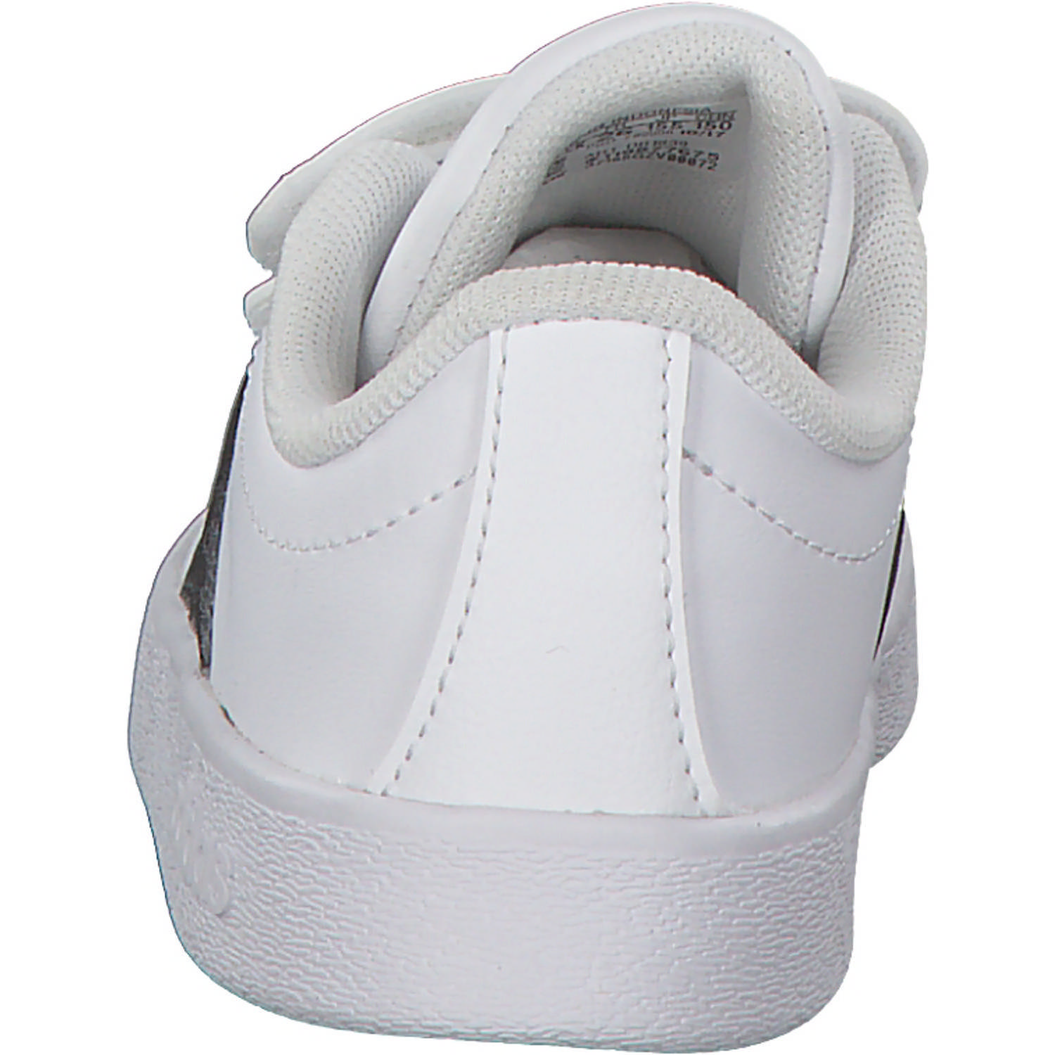 Adidas Core VL Court 2.0 Babies, Sneakers Low, Kinder, Weiß (ftwr white mit blau combi)