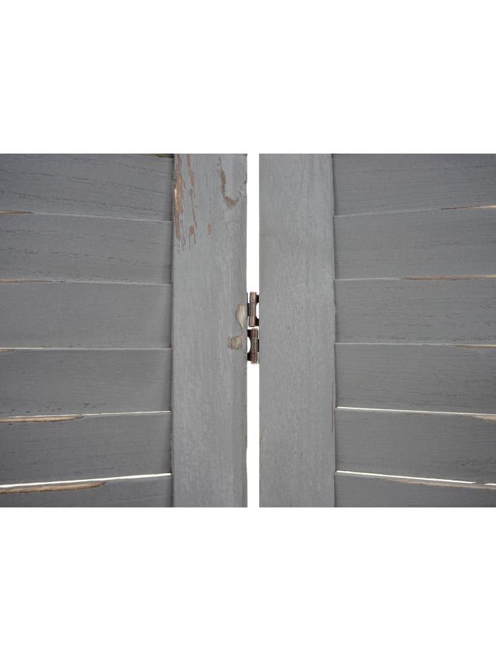 MCW Paravent G30, Shabby-Look, Grau günstig kaufen onesize