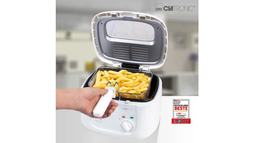 CLATRONIC Fritteuse Cool & Touch FR3771 2,5l