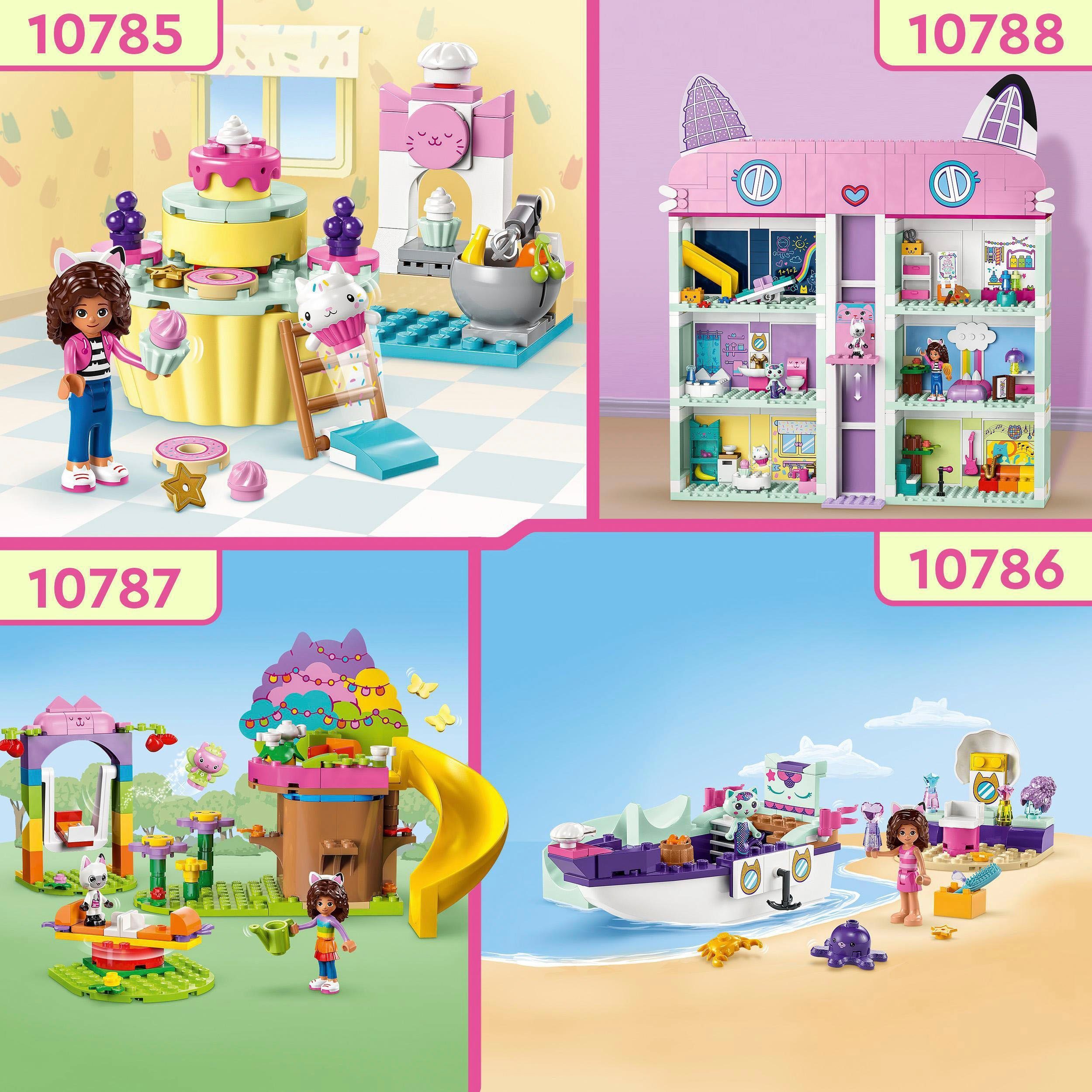 LEGO® Konstruktionsspielsteine Gabbys Puppenhaus (10788), LEGO® Gabby's Dollhouse, (498 St), Made in Europe