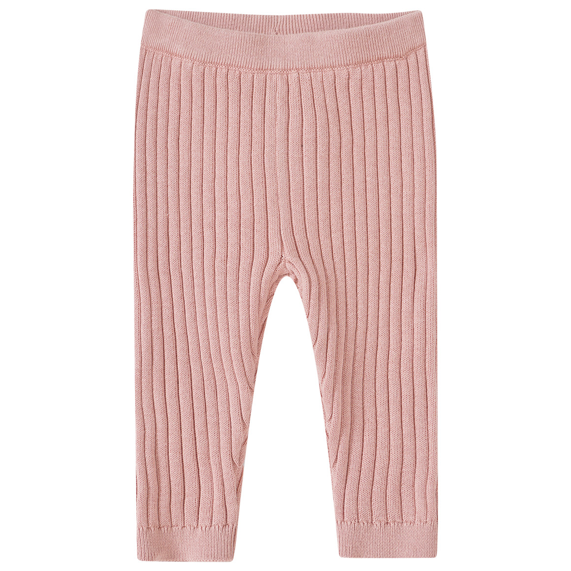 Newborn Strickleggings mit Rippstruktur
