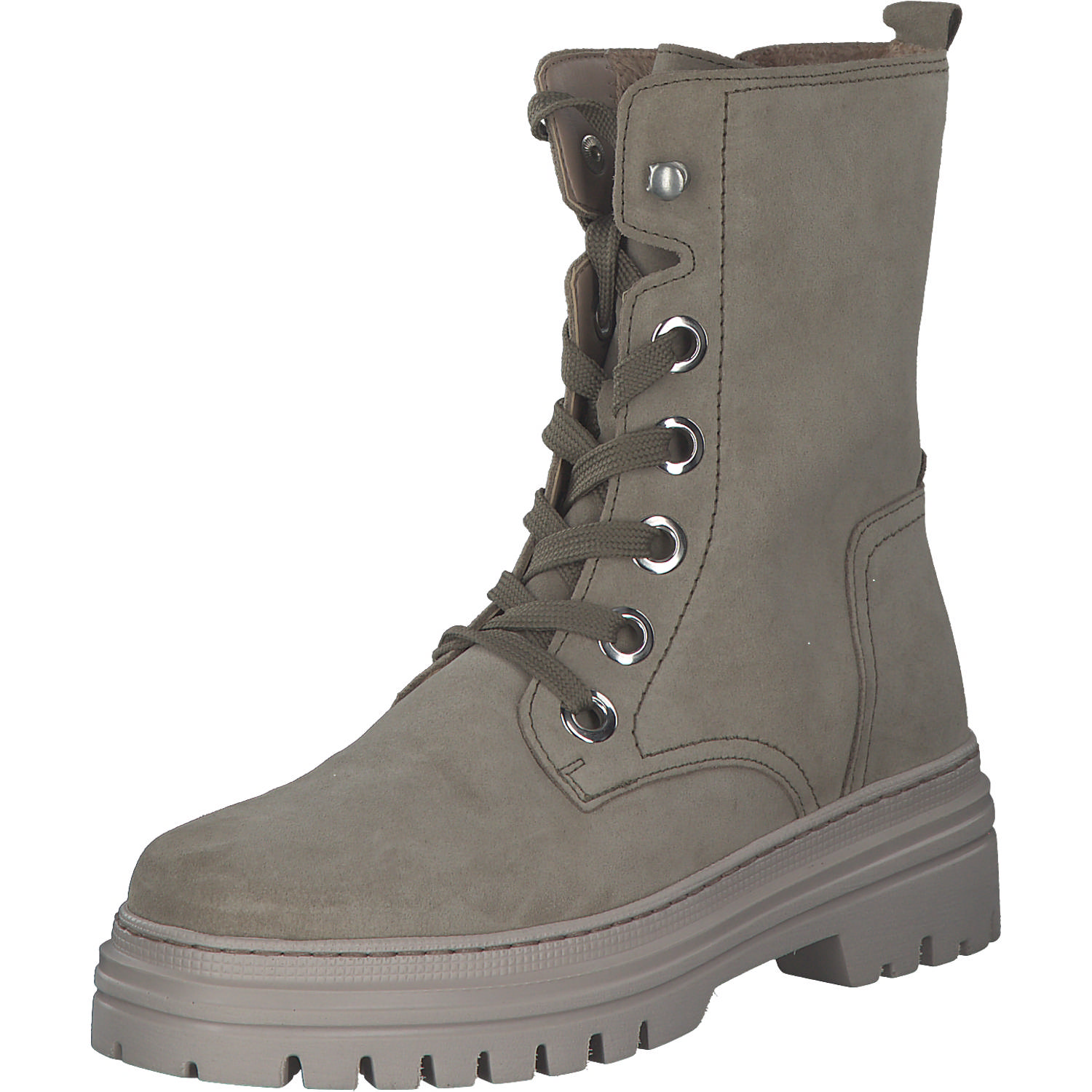 Gabor 71.721, Schnürstiefeletten, Damen, salbei