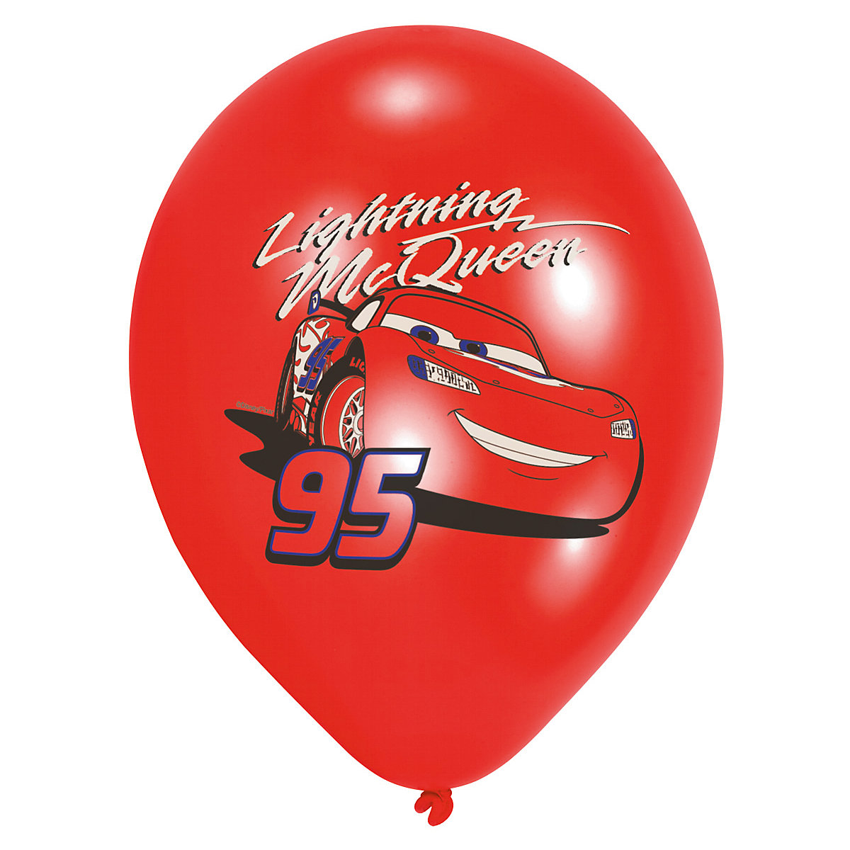 Latexballons Cars 27,5 cm, 6er Pack