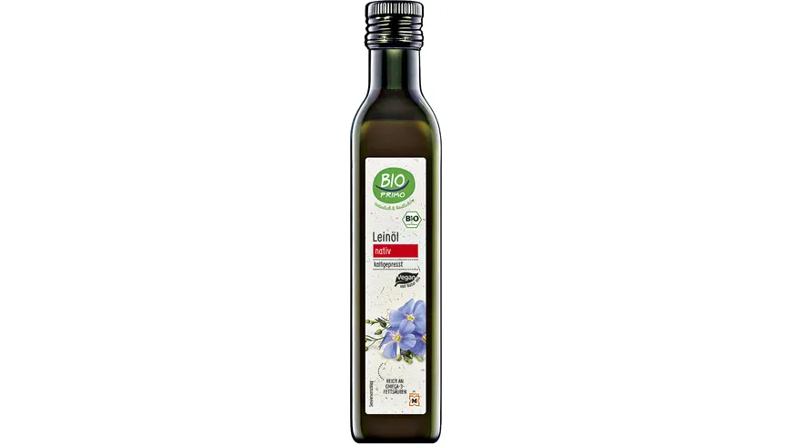 BIO PRIMO Bio Leinöl nativ kaltgepresst 250 ml