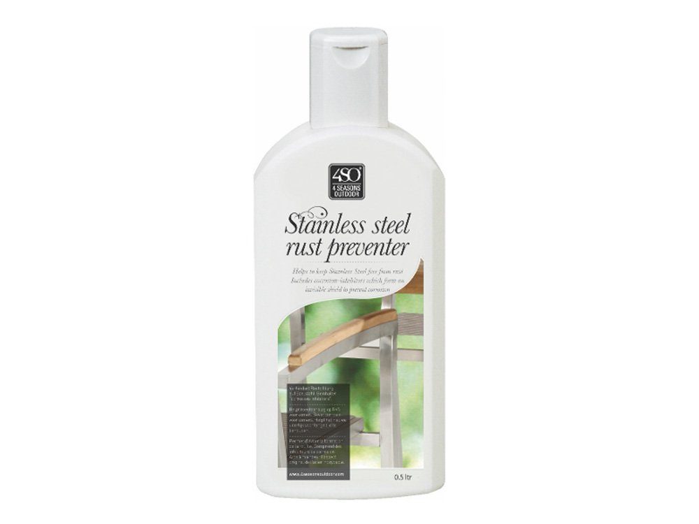 taste by 4 seasons Gartenmöbel-Schutzhülle 4Seasons Edelstahl Pflege & Rost Schutz 500ml (1)