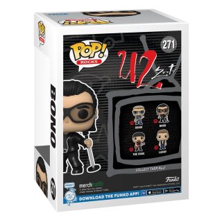 U2 POP! Rocks Vinyl Figur Zoo TV Bono 9 cm