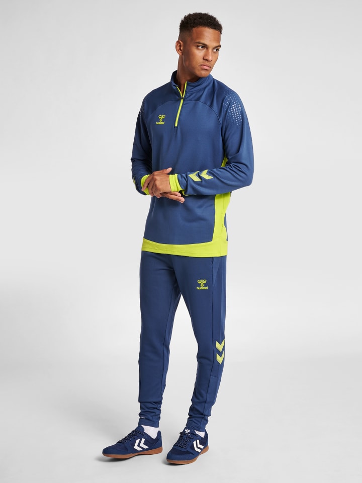 Hummel Hummel Halbreißverschluss Sweatshirt Hmllead Herren in DARK DENIM günstig kaufen