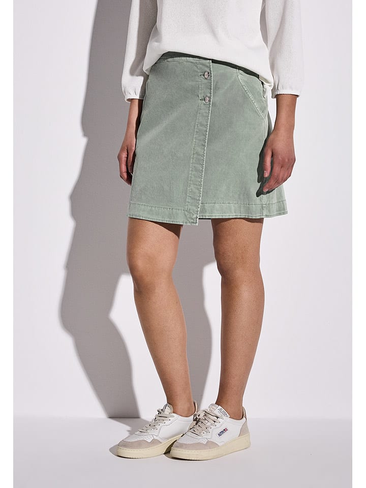 Street One Jeansrock in Khaki günstig kaufen