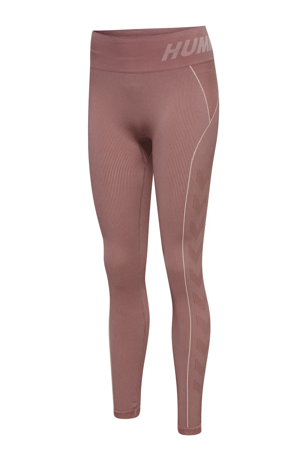 hummel  Sport-Leggings - Rosa - Mittlerer Bund