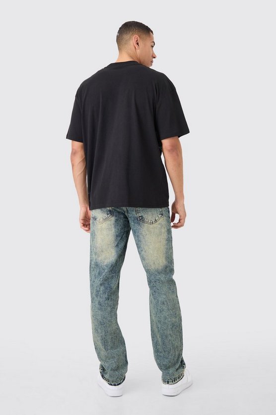 Oversize T-Shirt mit Print
