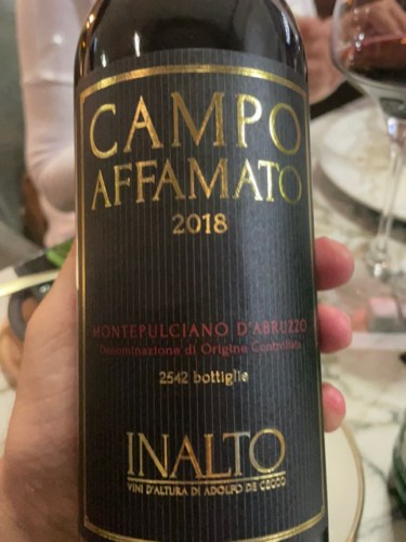 InaltoCampo Affamato Montepulciano d'Abruzzo 2018