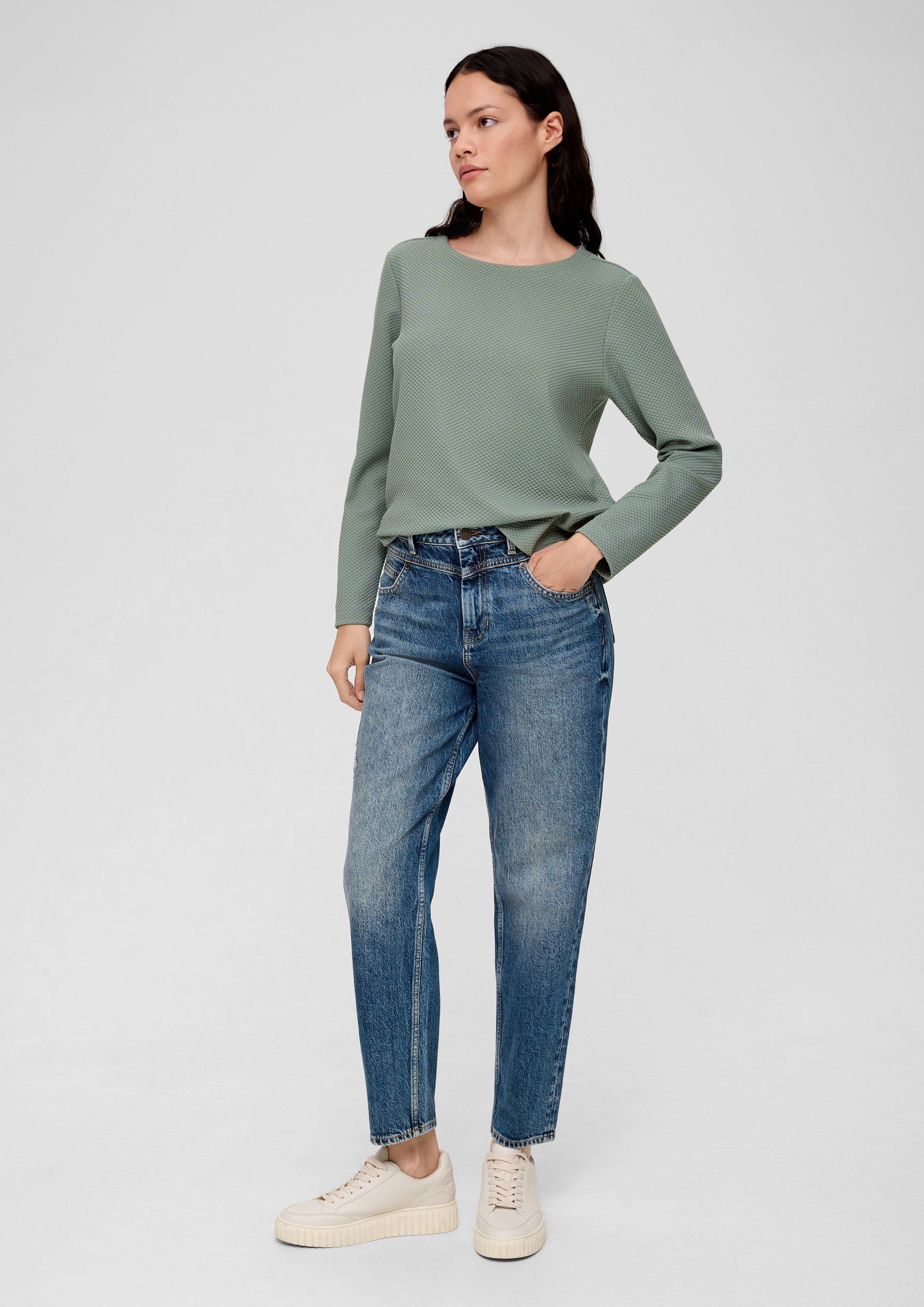 Jacquard-Pullover aus Viskosemix  2135967-7210