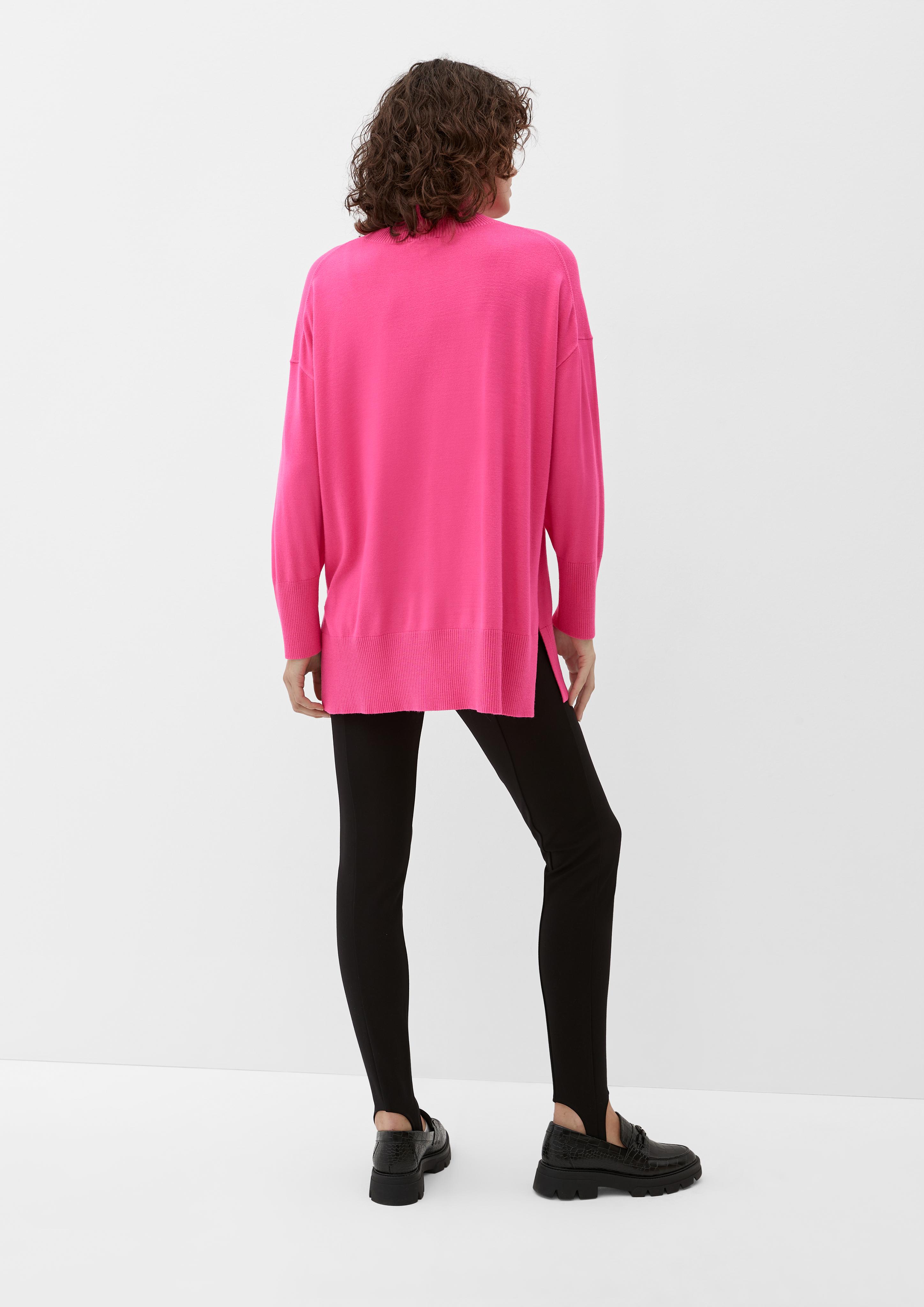 Rollkragenpullover aus Viskosemix  2125704-4424