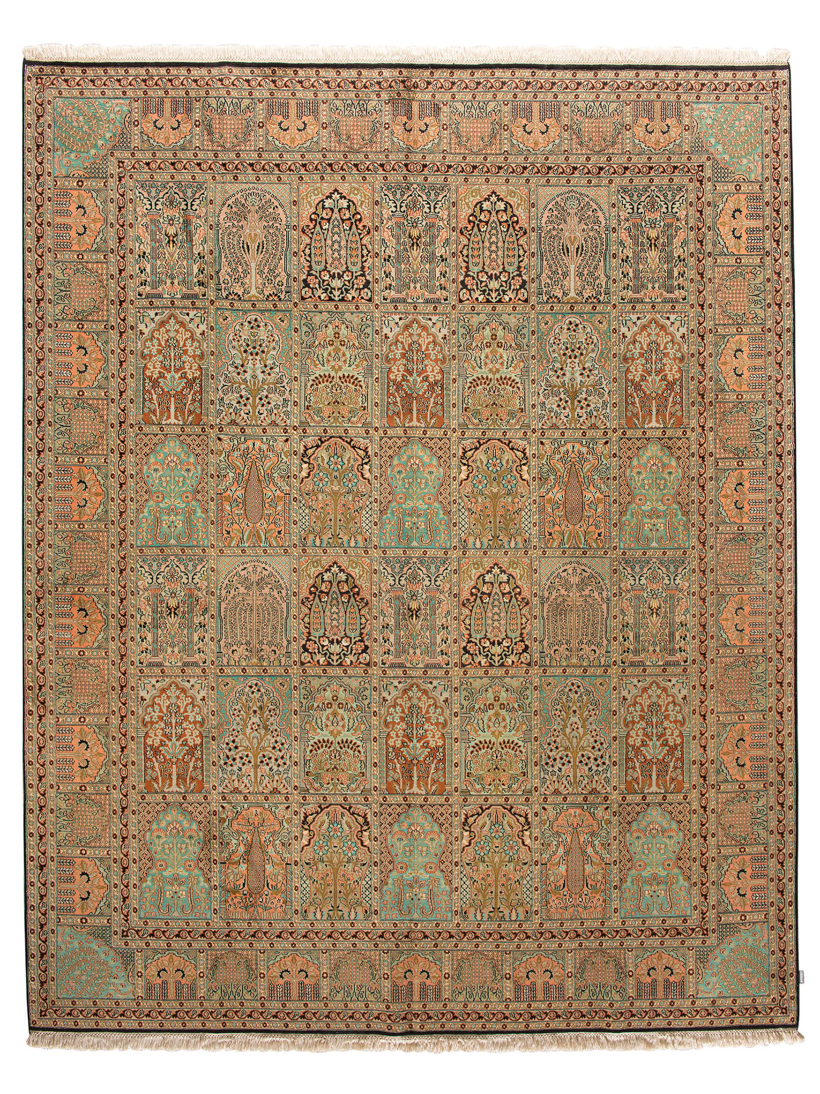 Kaschmir Seide 16/16 ca. 242 x 304 cm, Unikat / Einzelstück