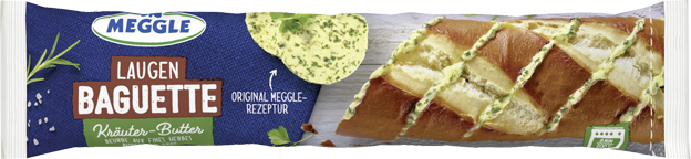 Meggle Laugenbaguette Kräuterbutter