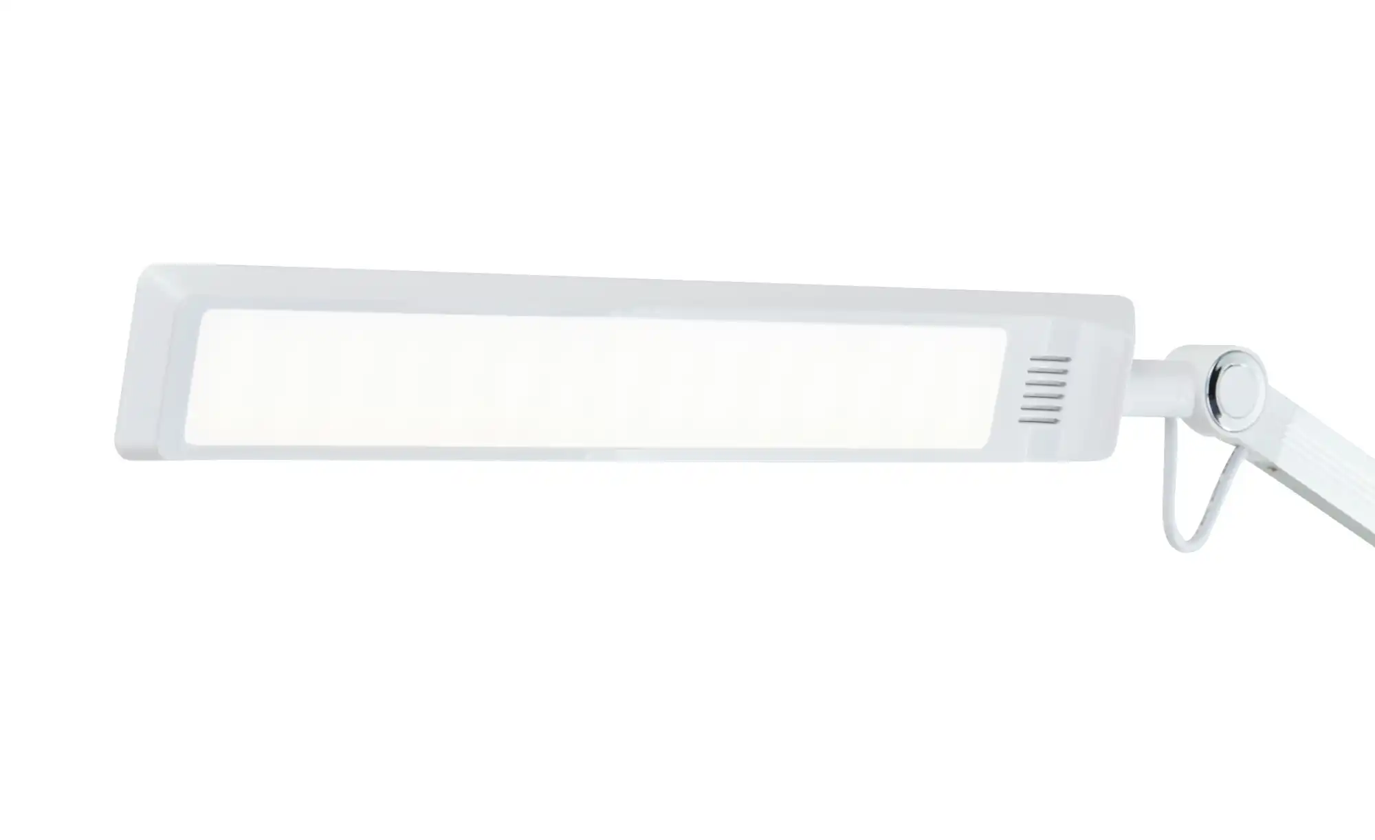 KHG LED-Klemmleuchte, 1-flammig, weiß mit Touchpad