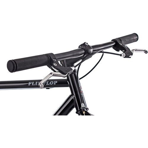 RENNRAD 28 FAHRRAD FIXIE SINGLESPEED FLIP FLOP SCHWARZ