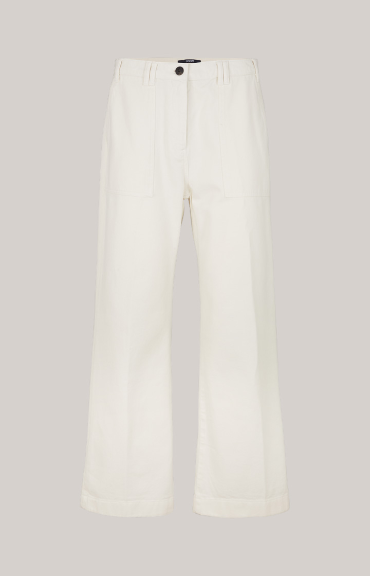 Baumwoll-Jeans in Offwhite