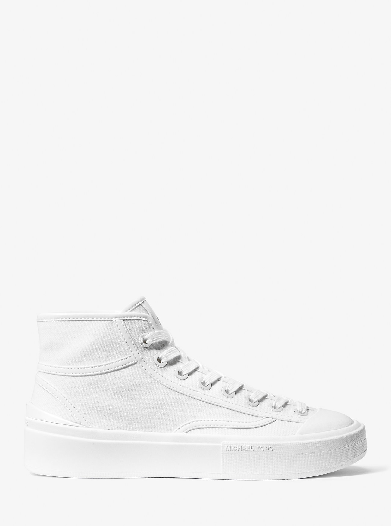Jude Canvas High-Top Sneaker - OPTISK HVIT