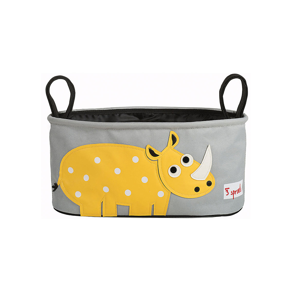 Kinderwagentasche Nashorn, 16 x 32 cm