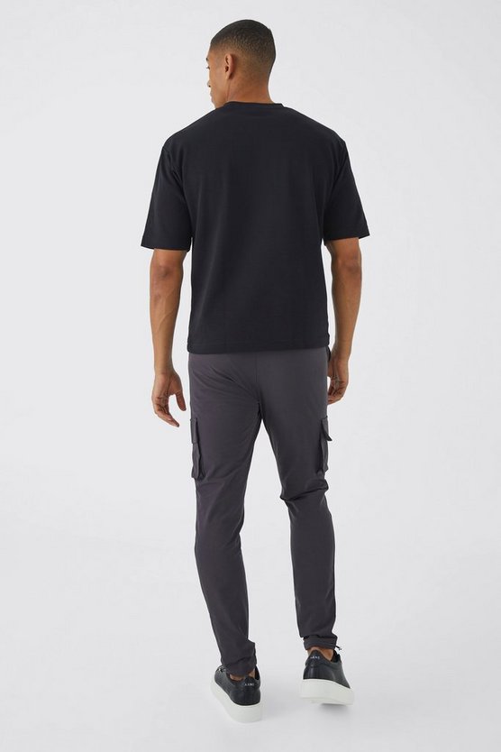 Elastische leichte Stretch Skinny Cargo-Hose