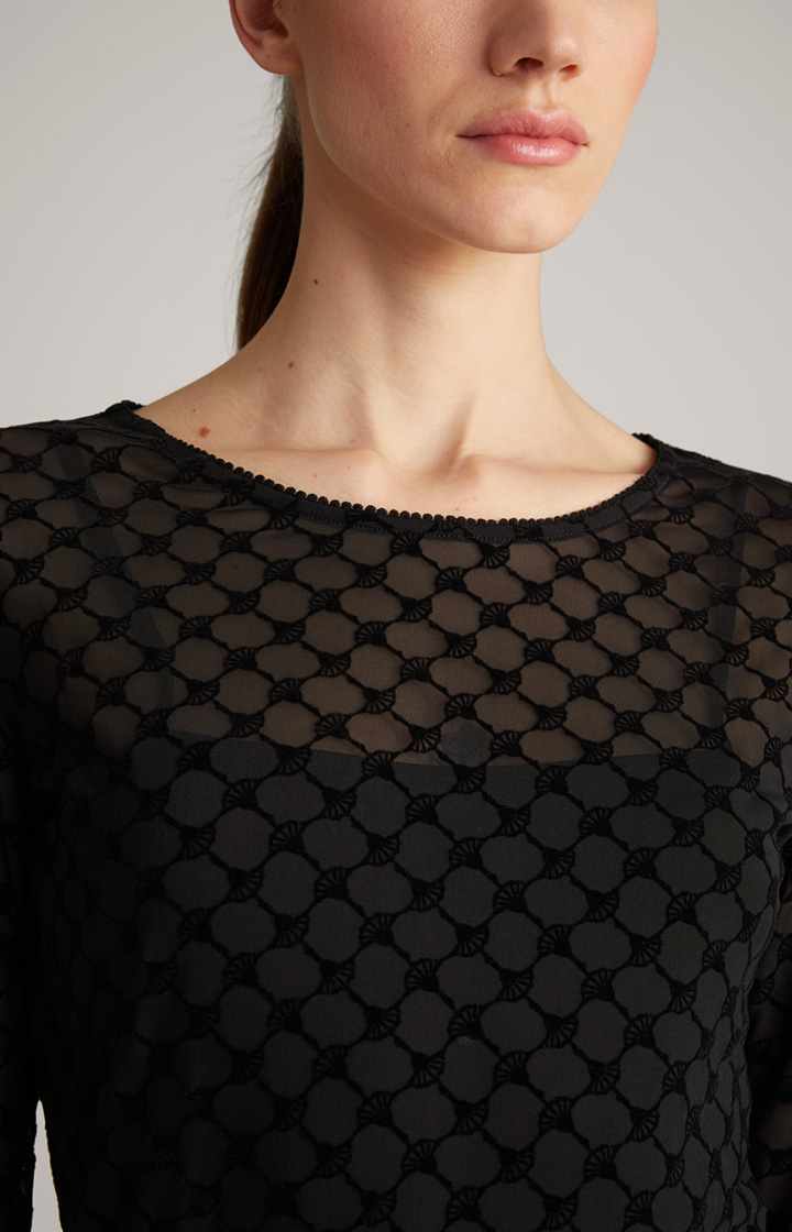 Longsleeve in Schwarz