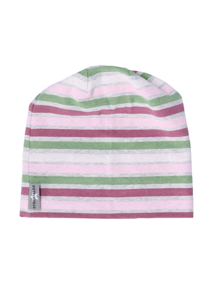 Sterntaler Beanie Streifen in rosafarbig günstig kaufen