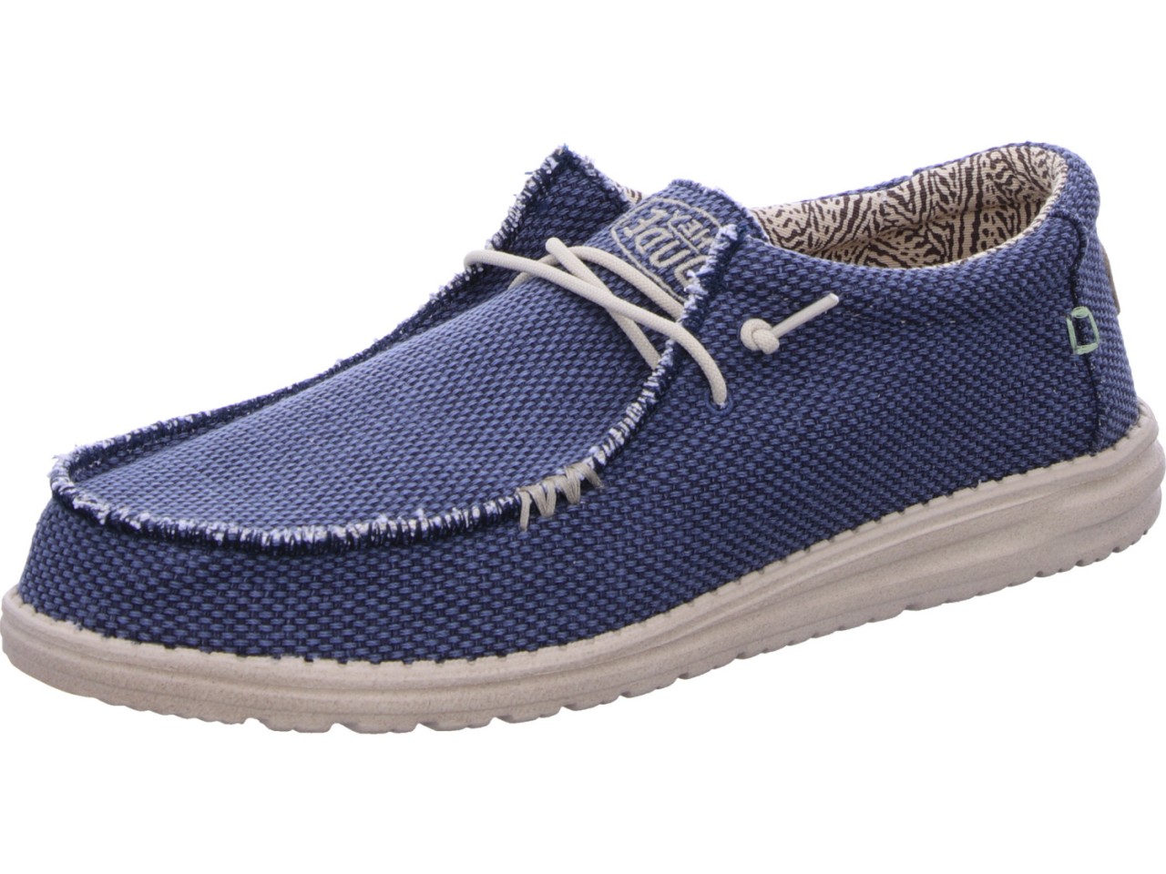 HEY DUDE Komfort Slipper blau Wally Braided