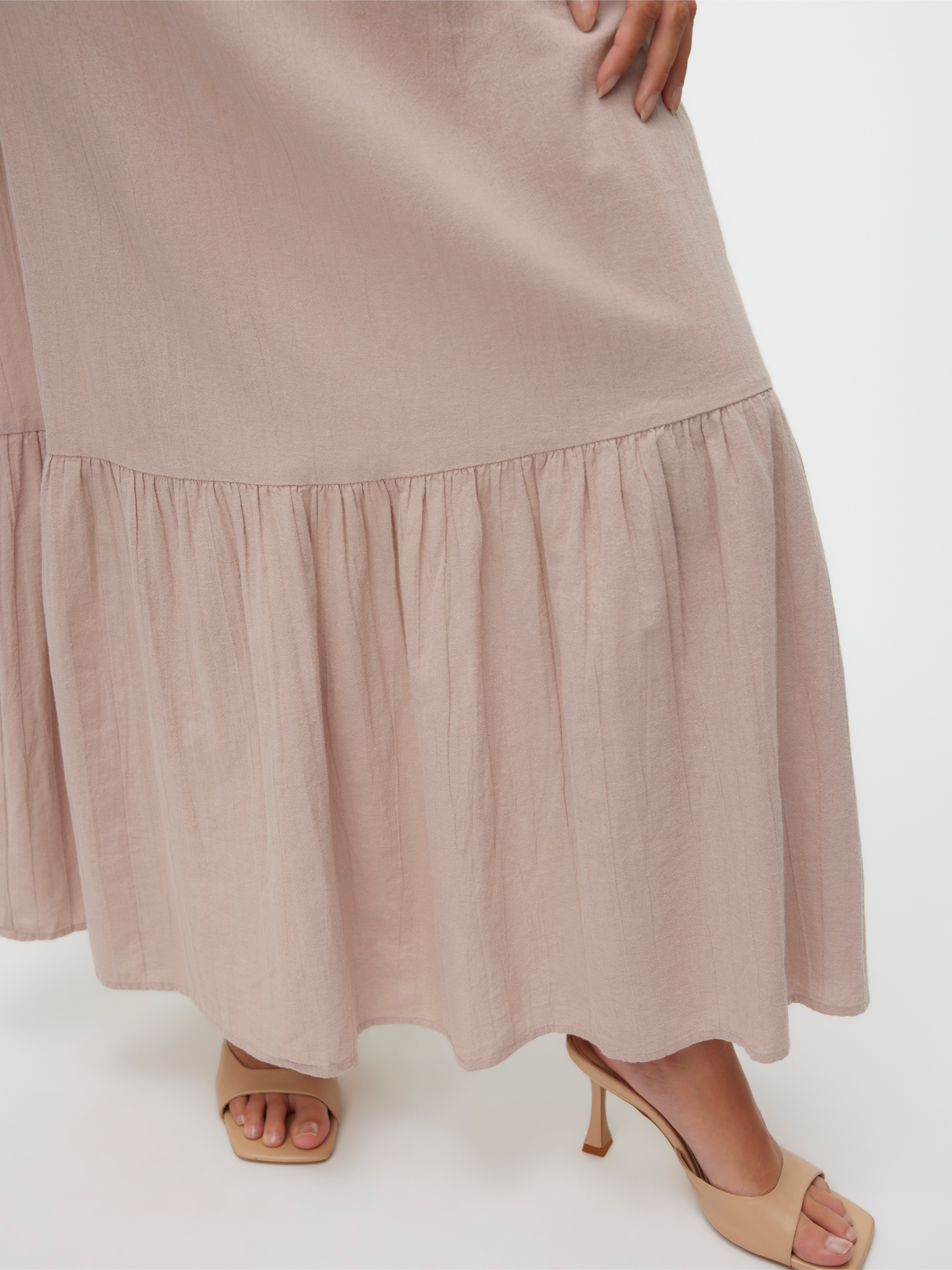 VMPRETTY Hohe Taille Langer Rock
