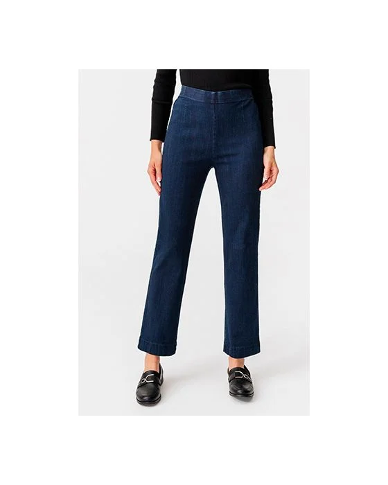Jean effet ventre plat extensible, 2 statures