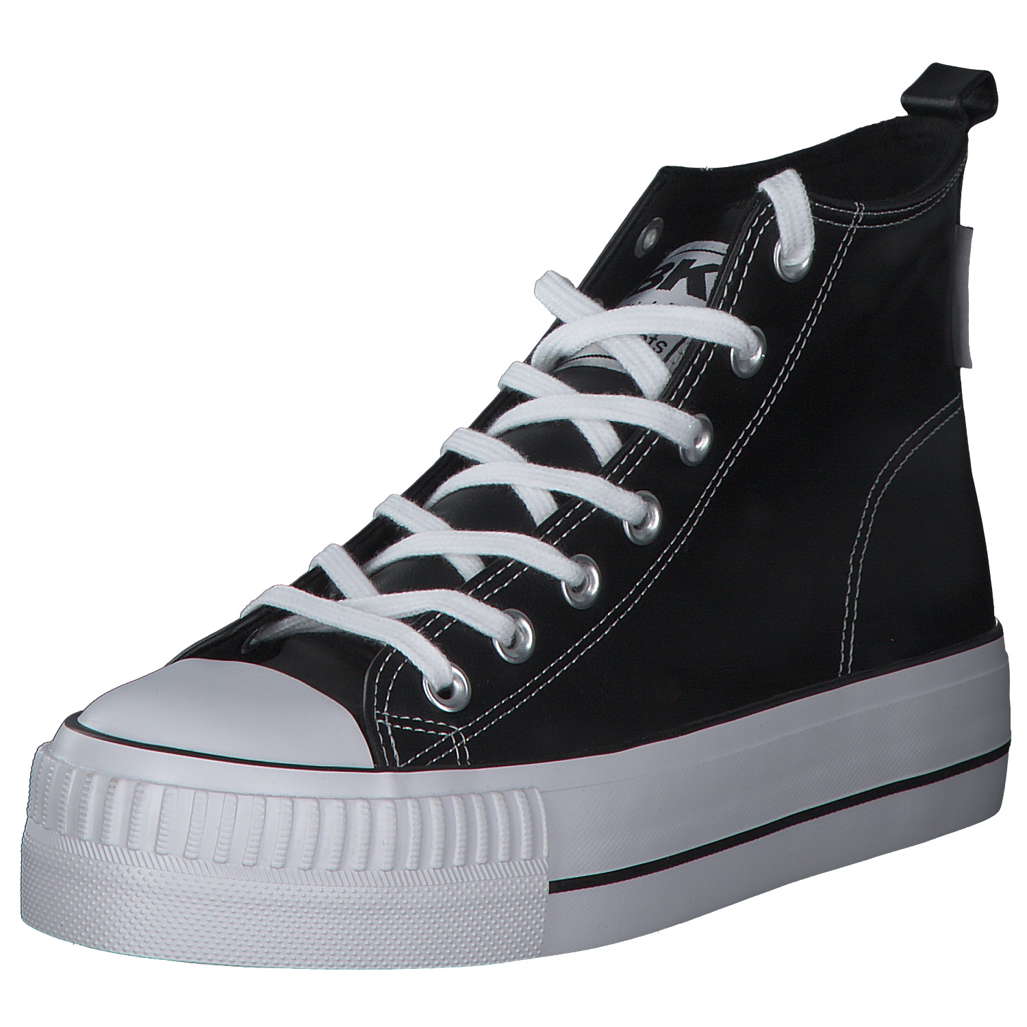 British Knights Kaya Mid B49, Sneakers High, Damen, Schwarz